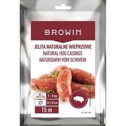 Jelita wieprzowe Browin 15m...